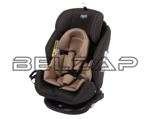 Автокресло детское 0-36кг (0+I-ll-IlI) 0-12лет антрацитово-серое Ультра Isofix, KRES3912, SIGER, арт. KRES3912